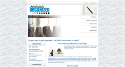 Desktop Screenshot of beabsolutelyorganized.com